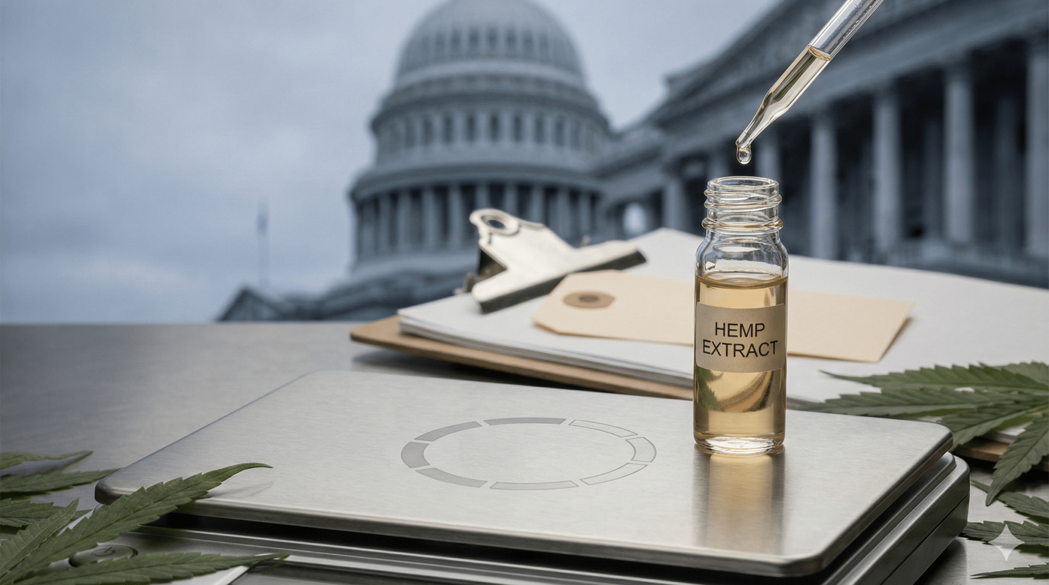 hemp extract bottle