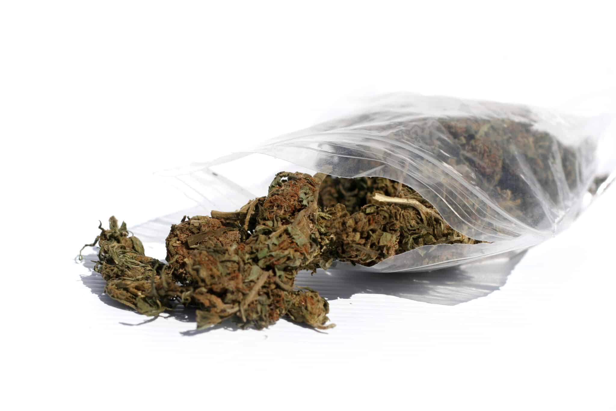 bag of marijuana